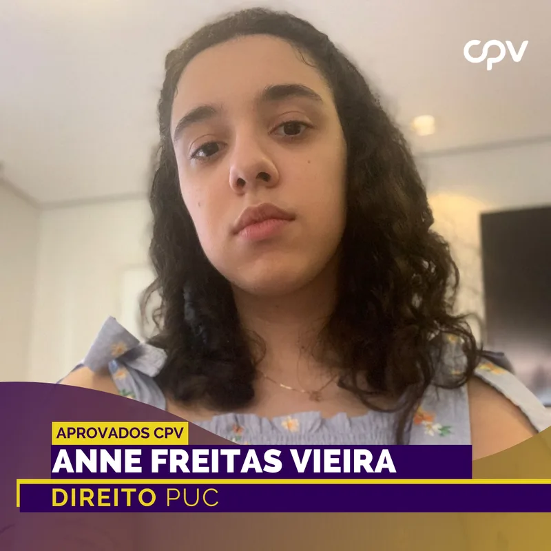 Anne Freitas — Direito • PUC