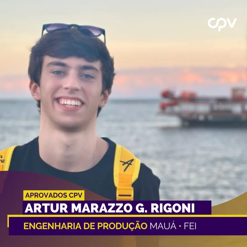 Artur Marazzo — Engenharia de Produção Mauá • FEI