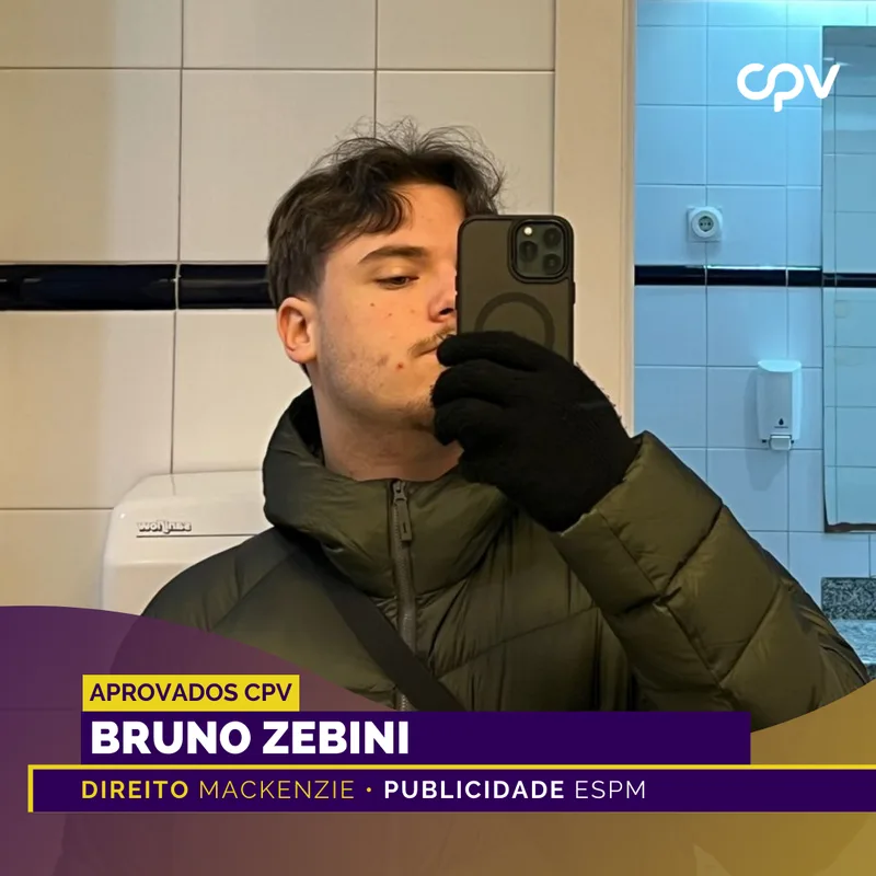 Bruno Zebini — Direito Mackenzie • Publicidade ESPM