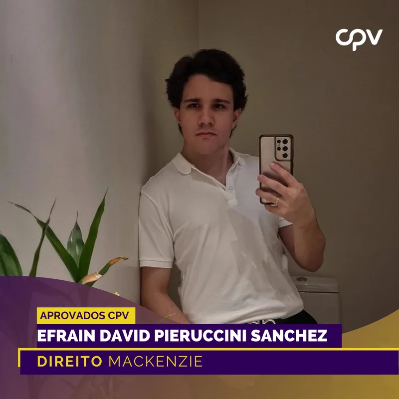 Efrain David — Direito • Mackenzie
