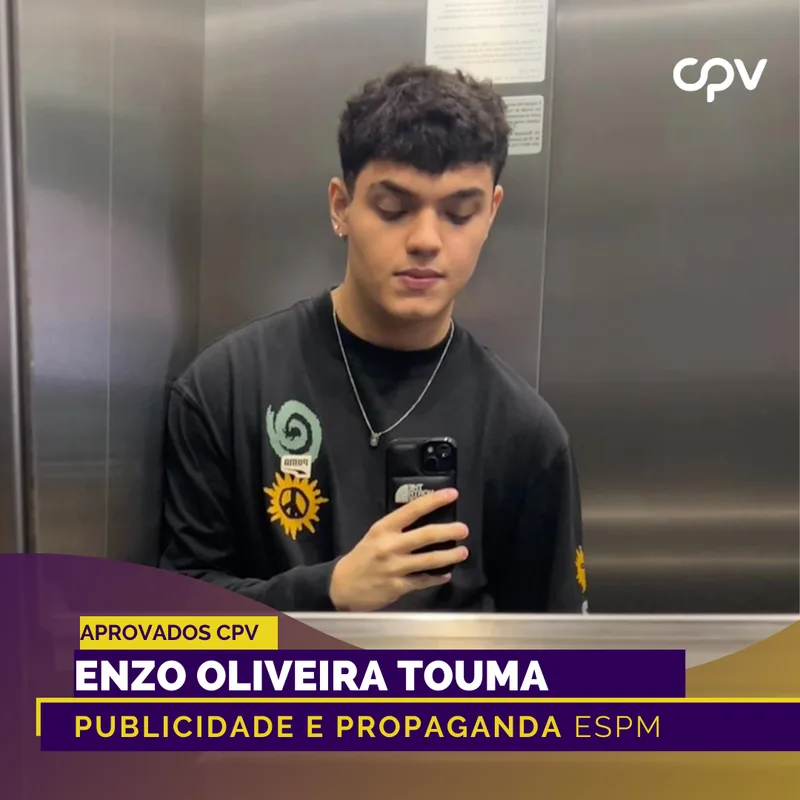 Enzo Oliveira — Publicidade e Propaganda • ESPM