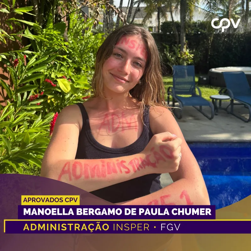 Manoella Bergamo — Administração Insper • FGV